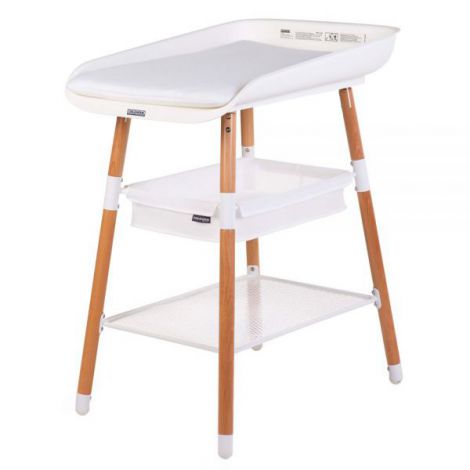 Masuta de infasat Childhome Evolux Natural Alb - poza 1