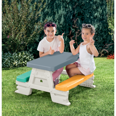 Masuta de picnic pentru copii pastel - poza 2