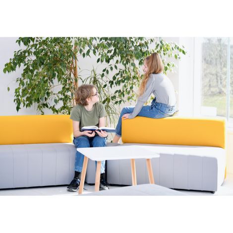 Masuta Nela 60x60 cm pentru colturile de lectura sau odihna - poza 5