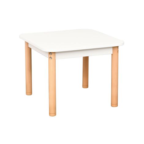 Masuta patrata 60x60 cm, inaltime ajustabila 40-58 cm, recoamnda pentru gradinite si locuri de joaca - poza 1