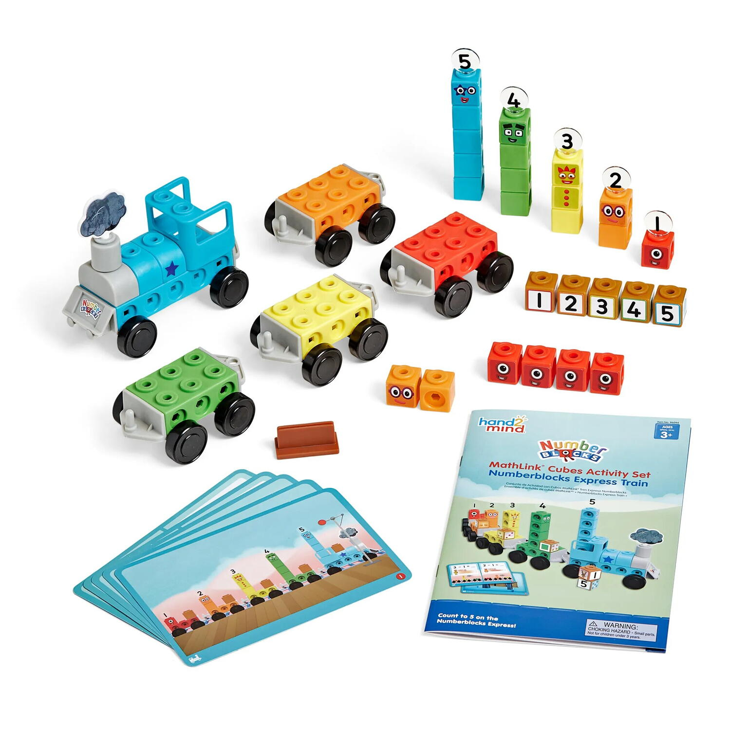 MathLink Cubes Numberblocks - Trenulet Express