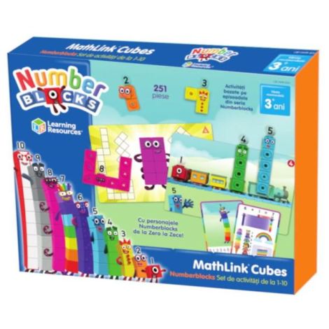 Mathlinkcubes numberblocks in romana - set de activitati de la 1 - 10 - poza 1