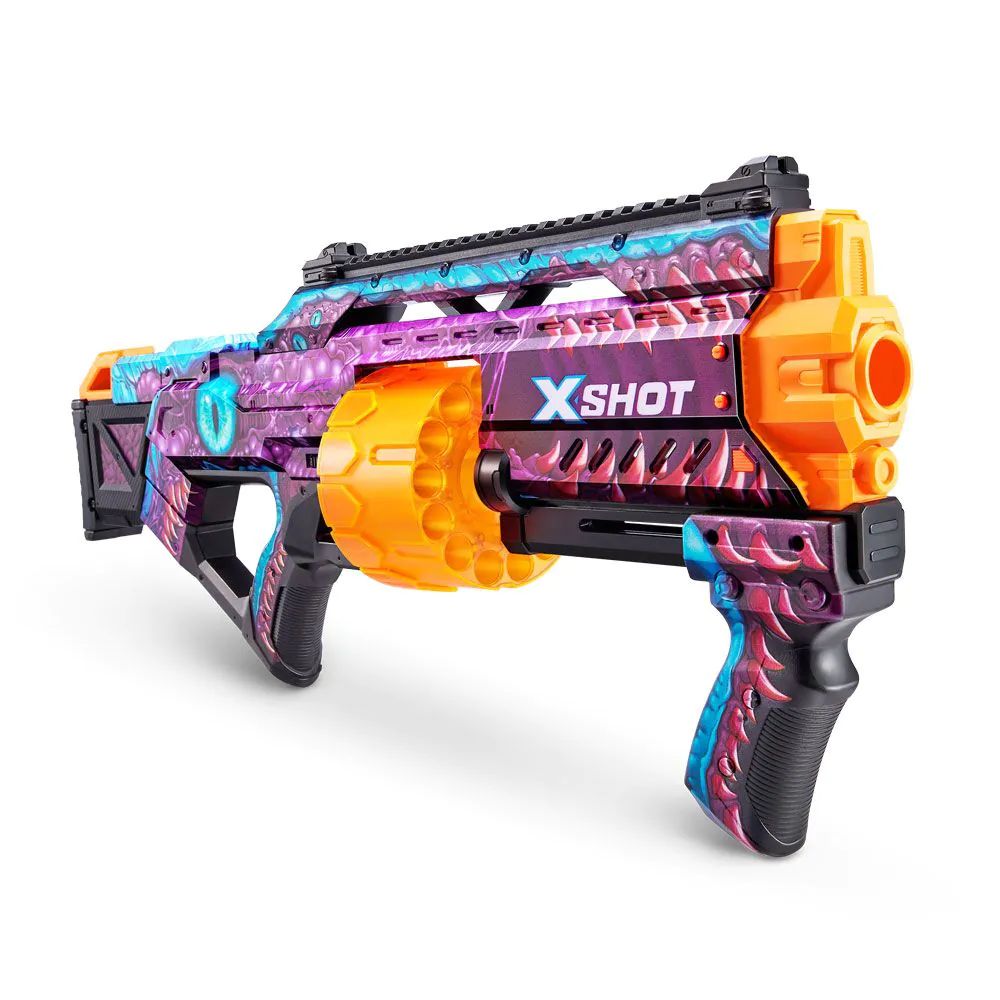 Mega Blaster X-Shot Skins Last Stand cu 16 proiectile moi - poza 5