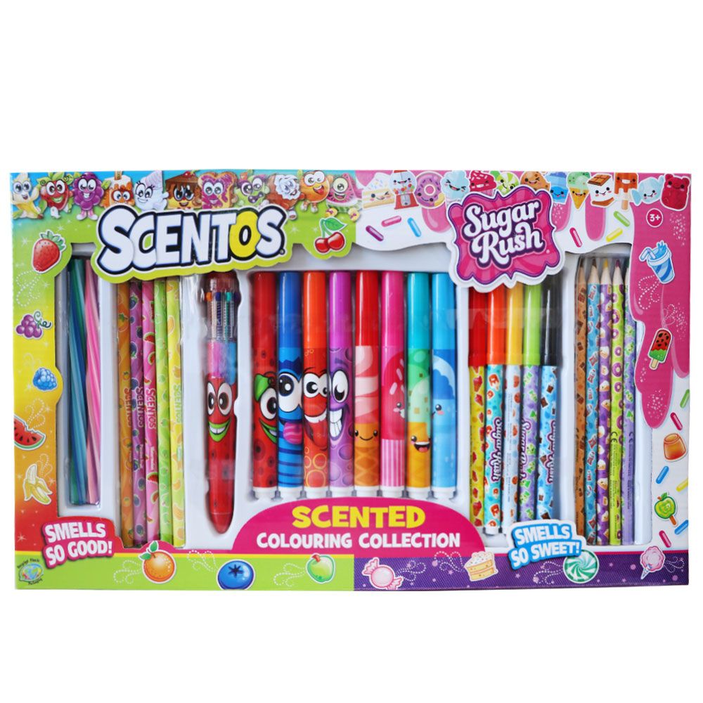 Mega set parfumat de desen Scentos - poza 1
