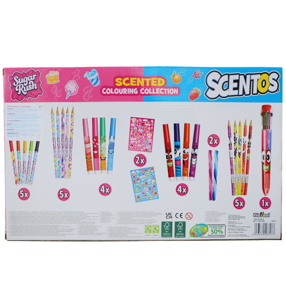 Mega set parfumat de desen Scentos - poza 2