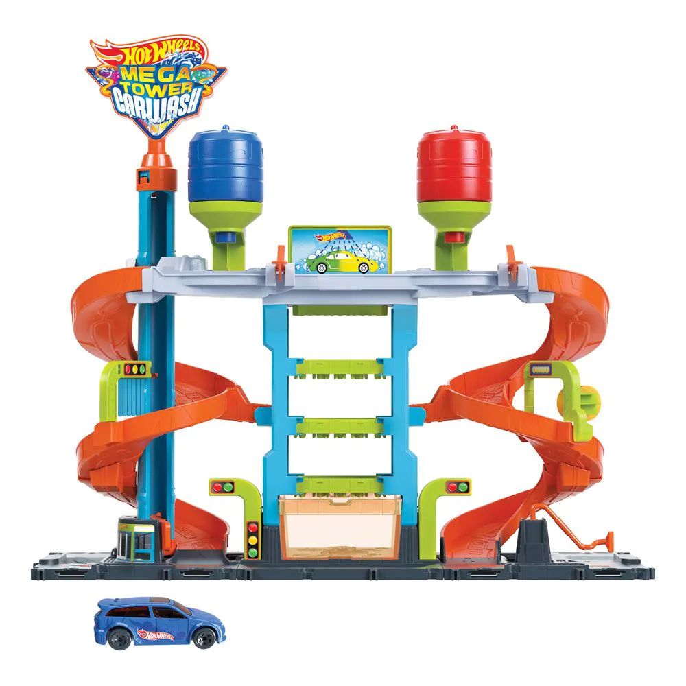 Mega Spalatorie Auto Hot Wheels Color Shifters - poza 1
