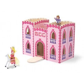Melissa & Doug - Castel din lemn pliabil - poza 1