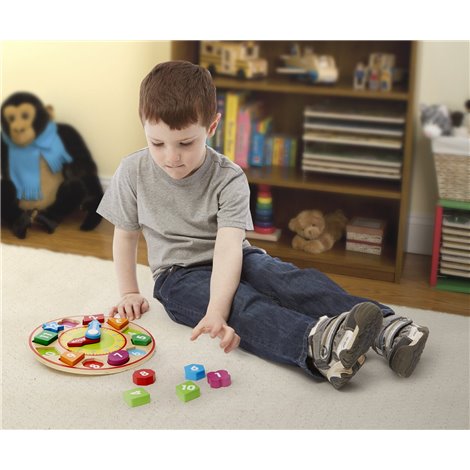 Melissa & Doug Ceas sortator de forme - poza 3
