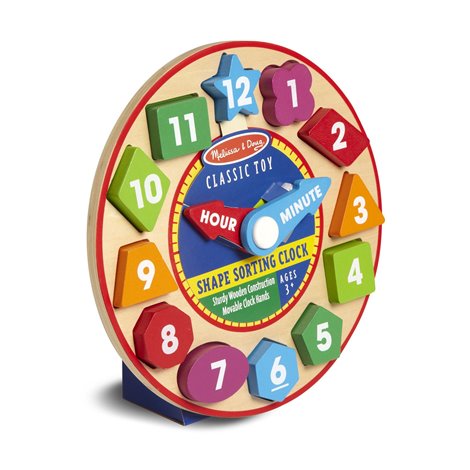 Melissa & Doug Ceas sortator de forme - poza 4