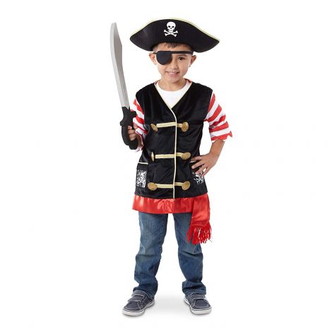 Melissa & Doug - Costum carnaval copii Pirat - poza 1