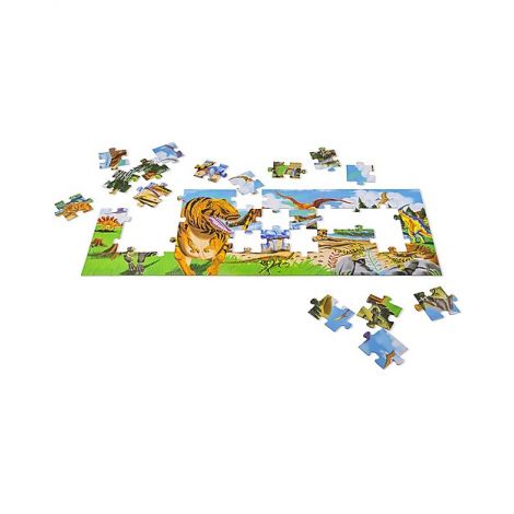 Melissa&Doug - Puzzle de podea Taramul Dinozaurilor 48 pcs - poza 4
