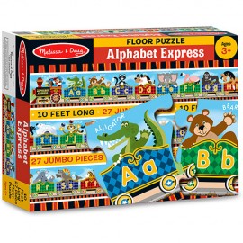Melissa & Doug - Puzzle gigant de podea Alfabet Express - poza 1