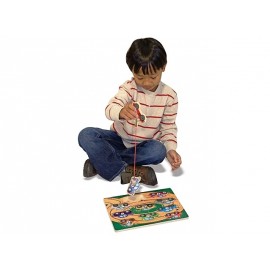 Melissa & Doug - Puzzle lemn magnetic Remorcherul - poza 2