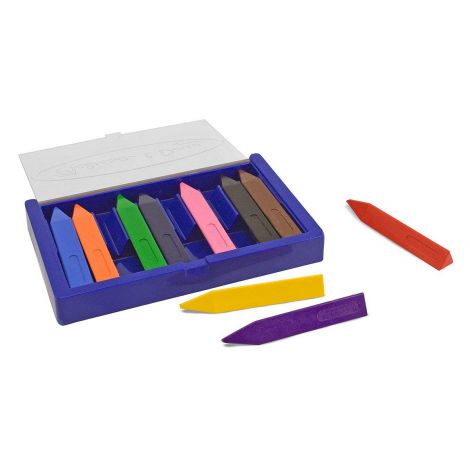 Melissa & Doug - Set 10 creioane groase trunghiulare - poza 3
