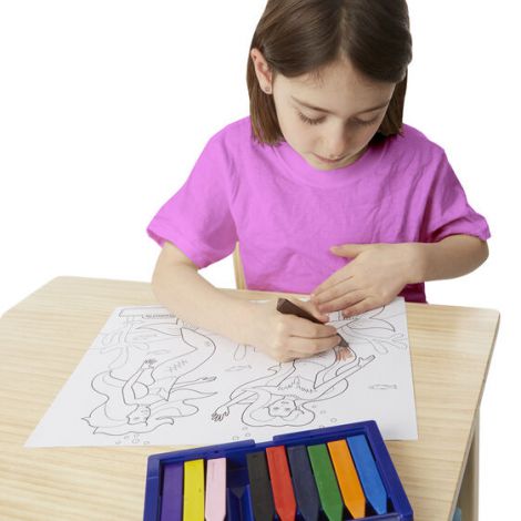 Melissa & Doug - Set 10 creioane groase trunghiulare - poza 4
