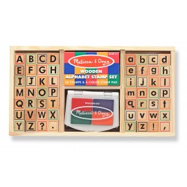 Melissa & Doug - Set de stampile Alfabet - poza 1