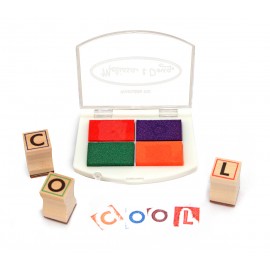 Melissa & Doug - Set de stampile Alfabet - poza 2