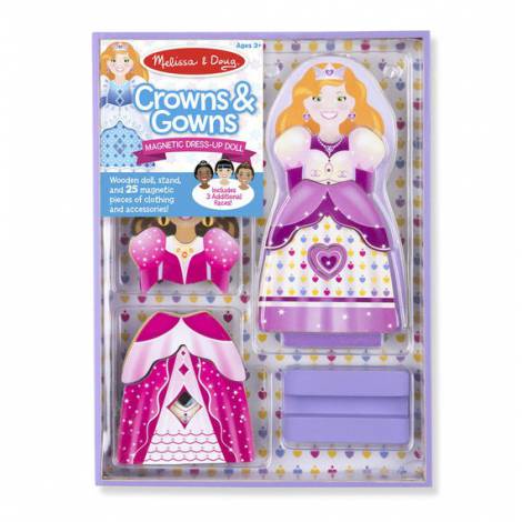 Melissa & Doug - Set magnetic Sa imbracam printesa - poza 1