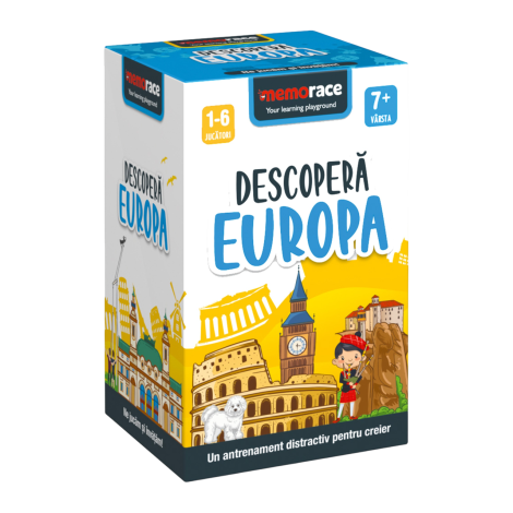 Memorace – Descopera Europa | Joc educativ de cultura generala