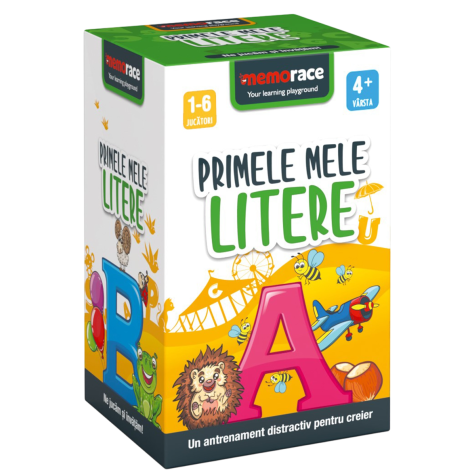 Memorace – Primele mele litere | Joc educativ pentru invatarea alfabetului