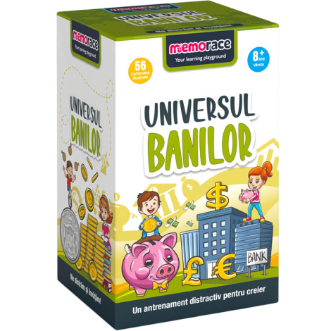 Memorace – Universul Banilor | Joc educativ pentru educatie financiara - poza 1