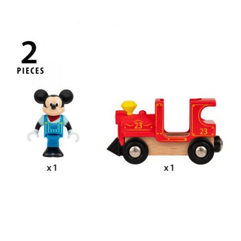 Mickey cu locomotiva 32282 Brio - poza 3