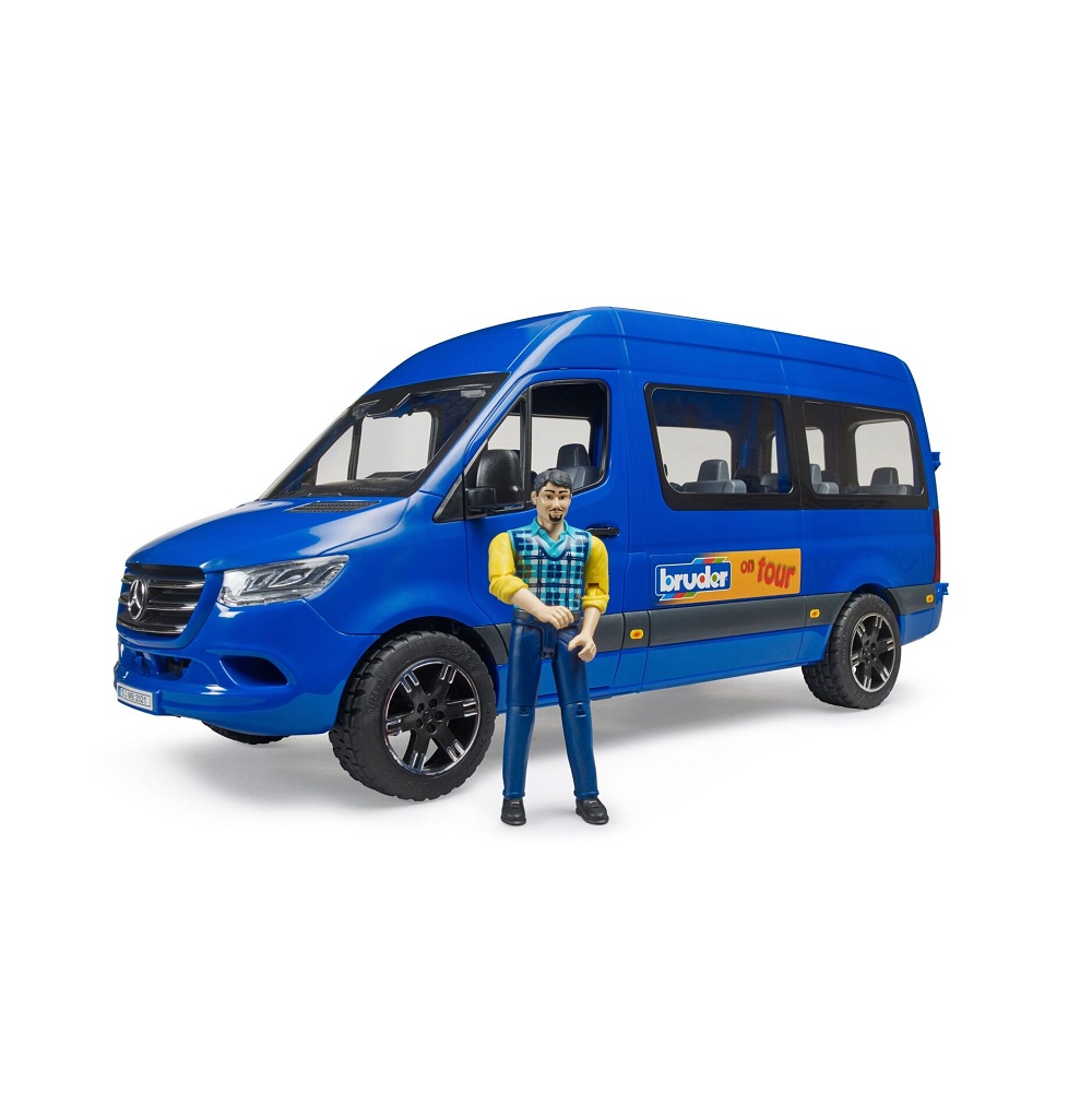 Microbuz cu sofer Bruder Mercedes Benz Sprinter - poza 3