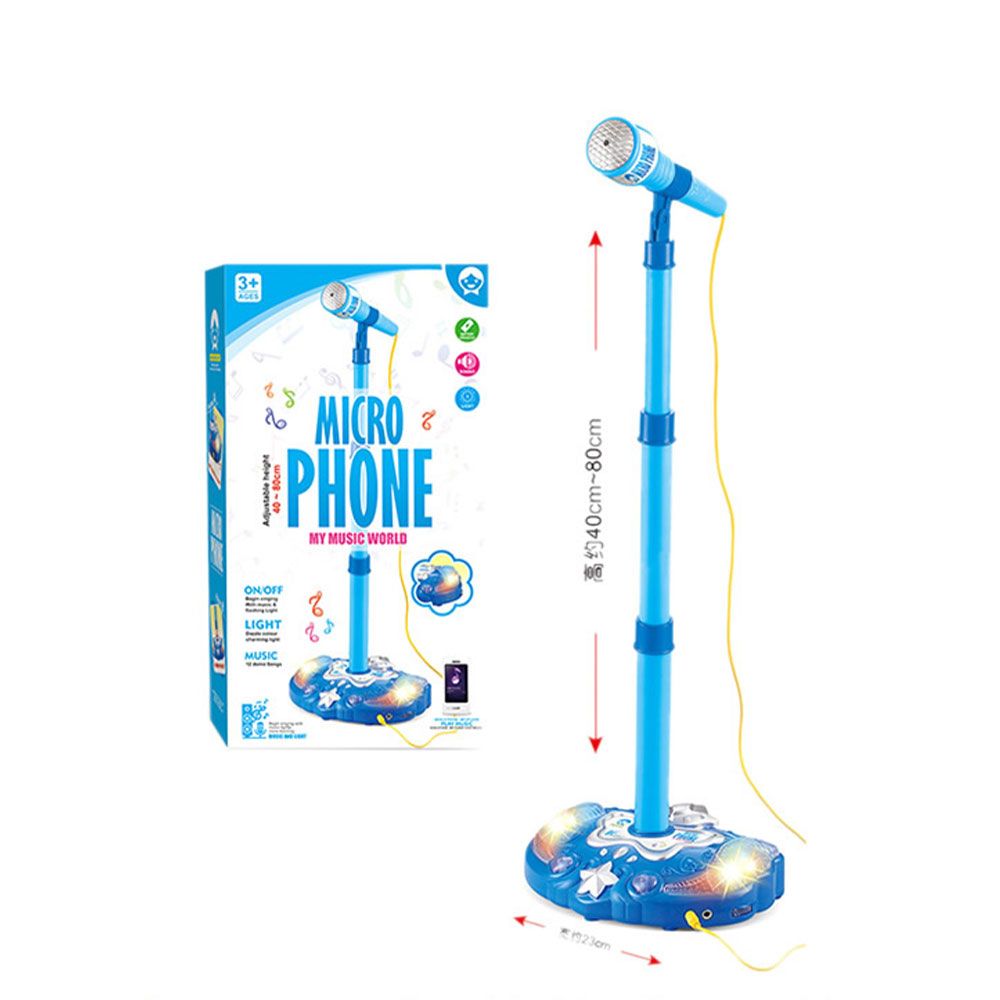 Microfon cu stativ Ocie My Music World blue - poza 2
