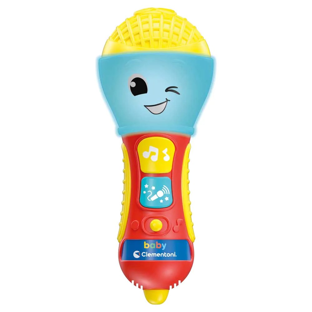 Microfon interactiv pentru bebelusi Clementoni Baby