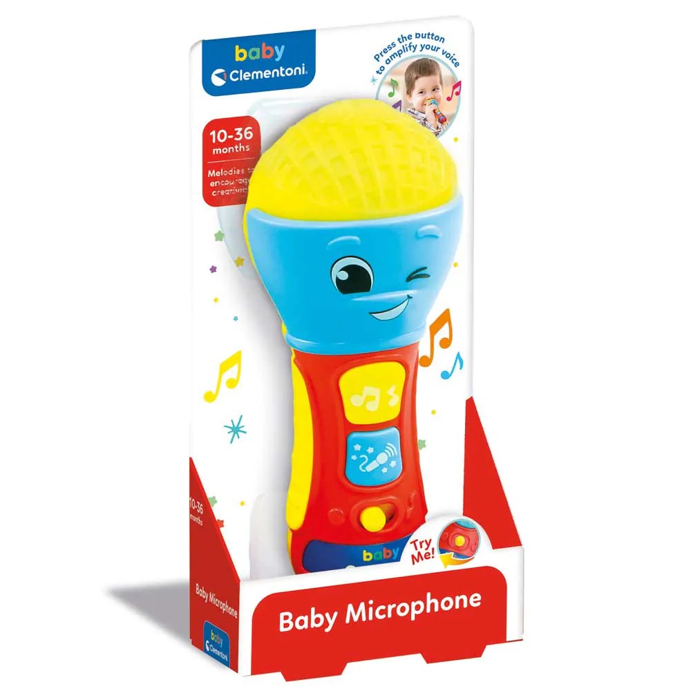 Microfon interactiv pentru bebelusi Clementoni Baby - poza 2