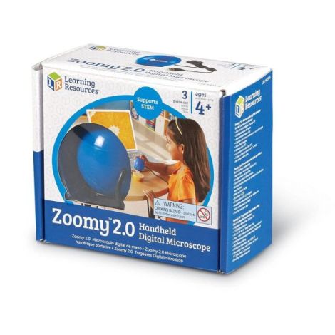 Microscop digital zoomy 2.0 (albastru) - poza 1