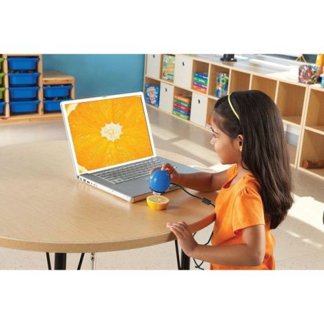 Microscop digital zoomy 2.0 (albastru) - poza 3