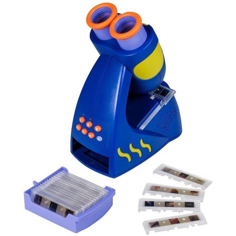 Microscop educational vorbitor Geosafari, 23 cm, 4 - 6 ani - poza 5