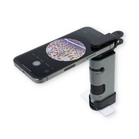 Microscop portabil, cu adaptor pentru smartphone, marire 120 -240x, MicroPic - poza 2