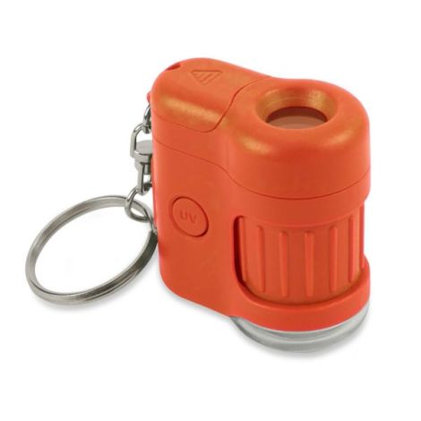 Microscop portabil cu breloc, marire 20x, MicroMini, Orange - poza 5