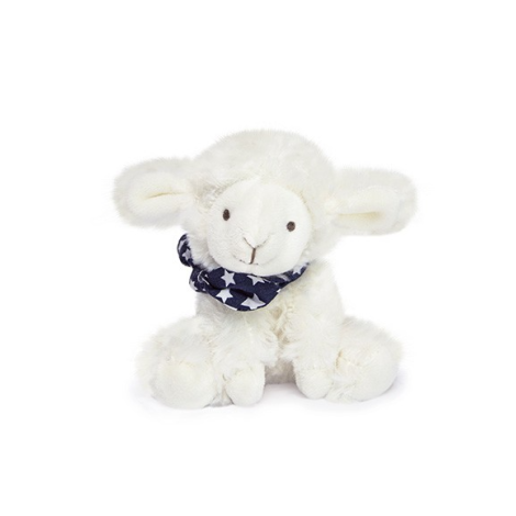 Mielusel Doudou - jucarie de plus, 12 cm, cu esarfa
