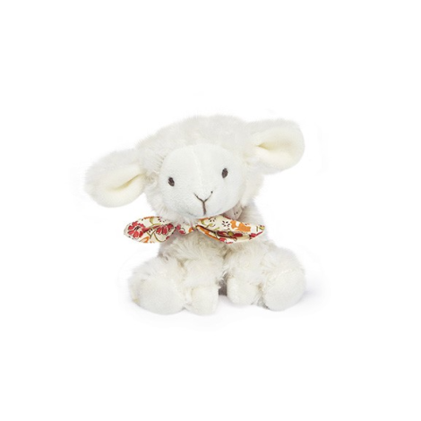 Mielusel Doudou - jucarie de plus, 12 cm, cu esarfa
