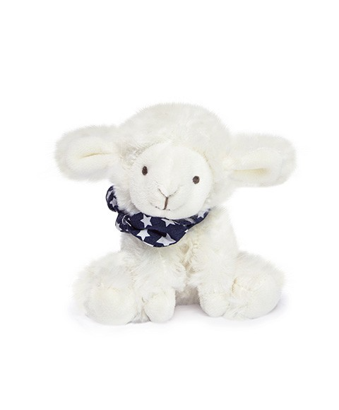 Mielusel Doudou - jucarie de plus, 12 cm, cu esarfa model 4