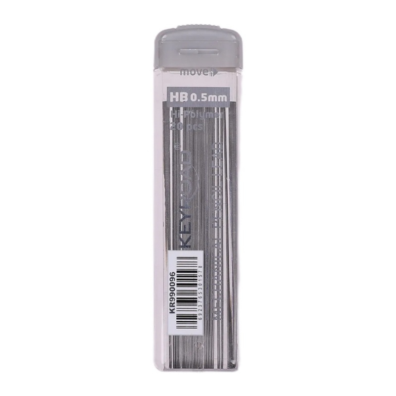 Mine creion mecanic Keyroad, 0.5mm, HB, set 20 buc