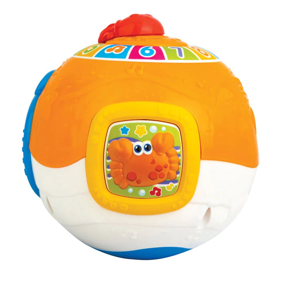 Minge cu sunete Winfun Roll N Learn Ocean Ball - poza 4