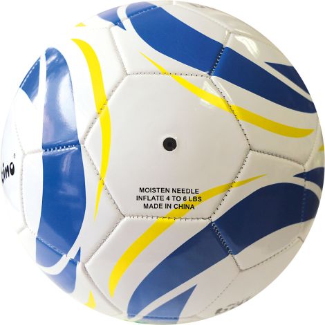 Minge de fotbal, 23 cm diametru, pentru exterior si interior, ideala pentru scoli - poza 3