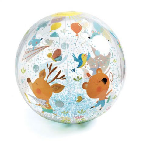 Minge usoara Djeco - Animalute in miscare, Bubbles ball