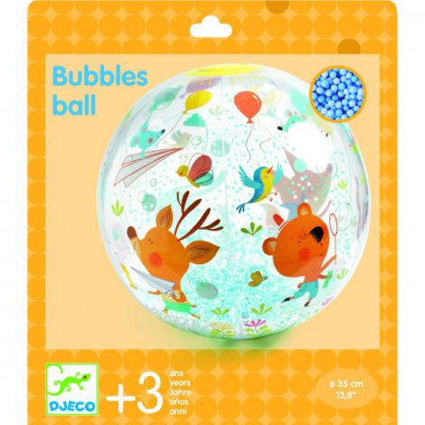 Minge usoara Djeco - Animalute in miscare, Bubbles ball - poza 2
