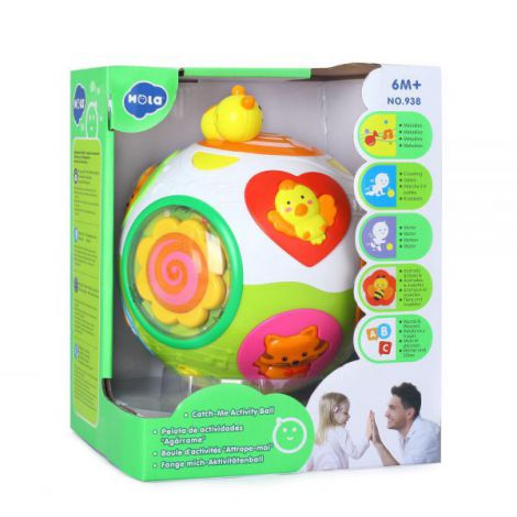 Mingea Interactiva Cu Lumini Si Sunete Prinde-ma Daca Poti - poza 2
