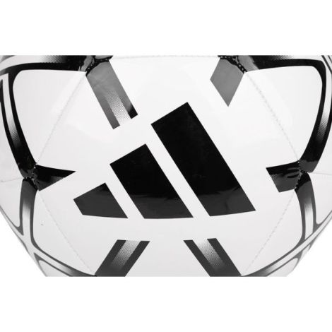 Mingie de fotbal adidas starlancer alb cu negru, marimea 5 - poza 2
