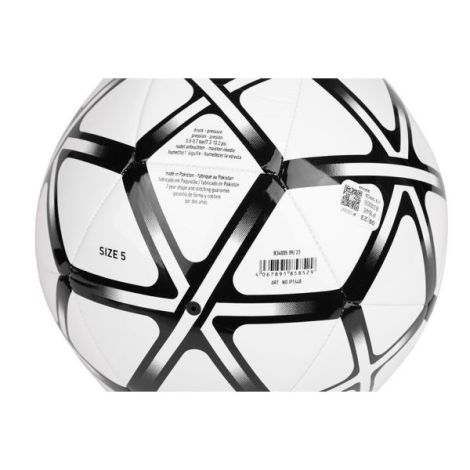 Mingie de fotbal adidas starlancer alb cu negru, marimea 5 - poza 3