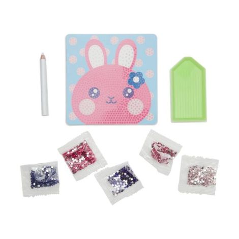 Mini Atelier creativ DIY cu diamante - Bouncy Bunny - poza 2