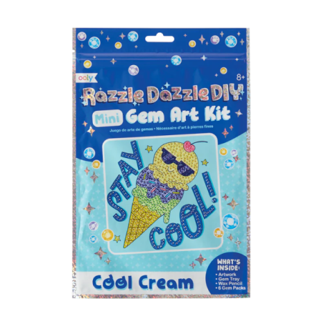 Mini Atelier creativ DIY cu diamante - Cool Icecream - poza 1