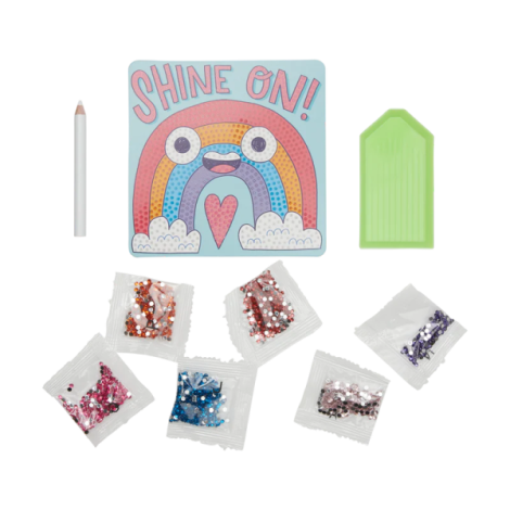 Mini Atelier creativ DIY cu diamante - Rad Rainbow - poza 2