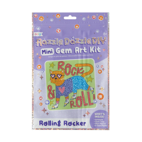 Mini Atelier creativ DIY cu diamante - Rolling Rocker - poza 1